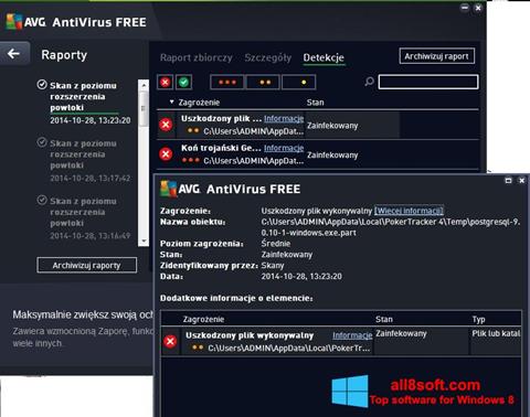 Screenshot AVG AntiVirus Free Windows 8