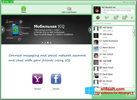 Screenshot ICQ Windows 8