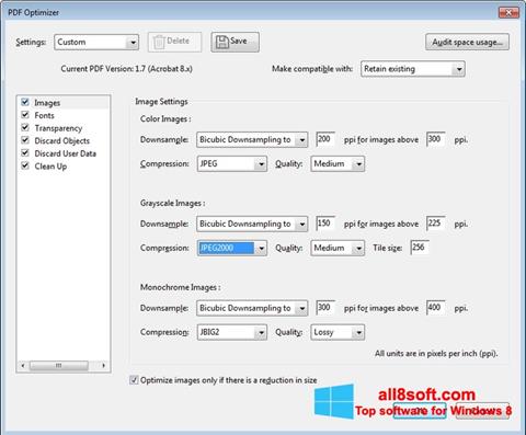 Screenshot Adobe Acrobat Pro DC Windows 8