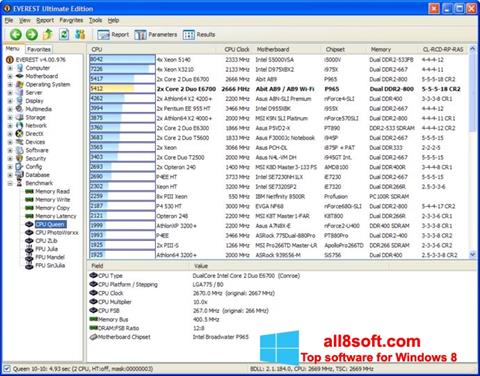 Screenshot EVEREST Ultimate Edition Windows 8